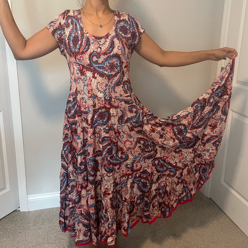 COPY - Soft Surroundings Kara Dress - Framboise PSLY